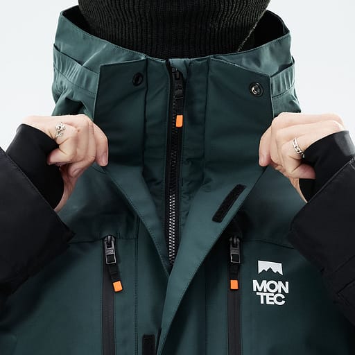 Cremallera frontal con tapetas dobles Imagen principal del producto,