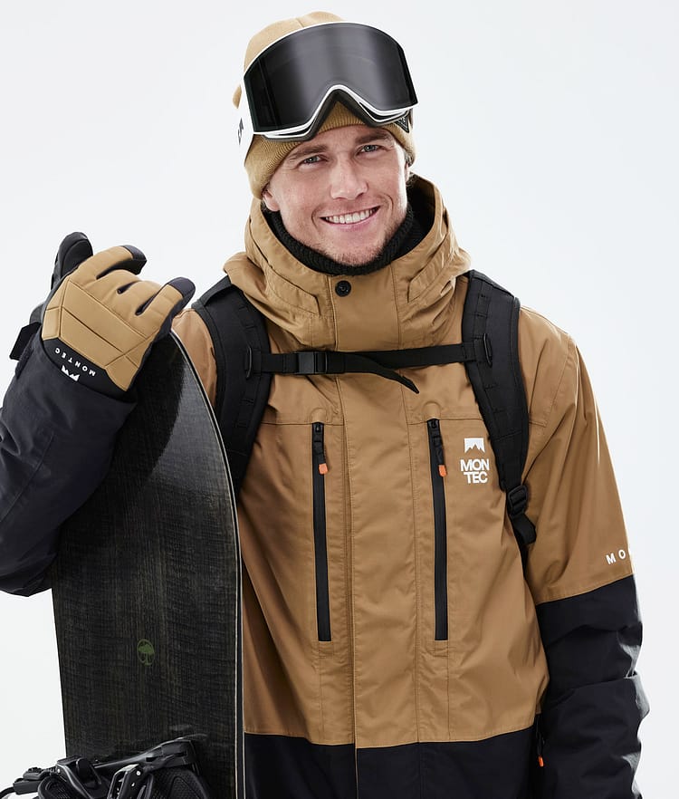 Montec Fawk 21 Chaqueta Snowboard Hombre Gold/Black, Imagen 2 de 12