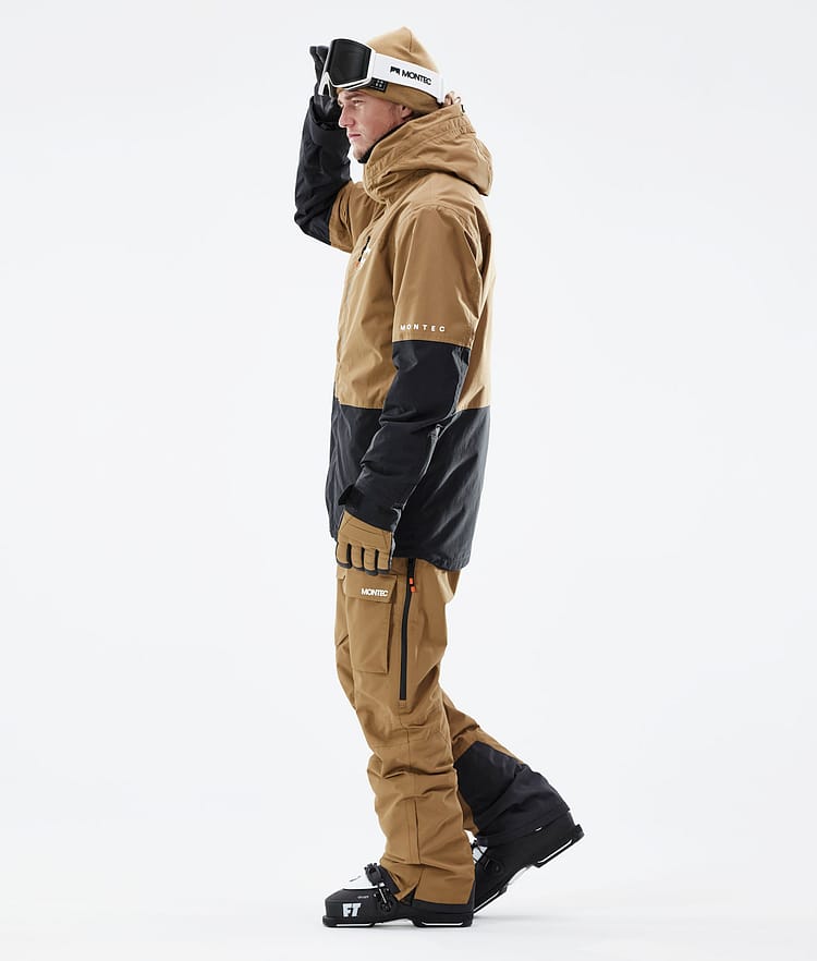 Montec Fawk 21 Lyžařská Bunda Pánské Gold/Black, Obrázek 6 z 12