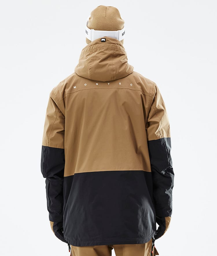 Montec Fawk 21 Lyžařská Bunda Pánské Gold/Black, Obrázek 9 z 12