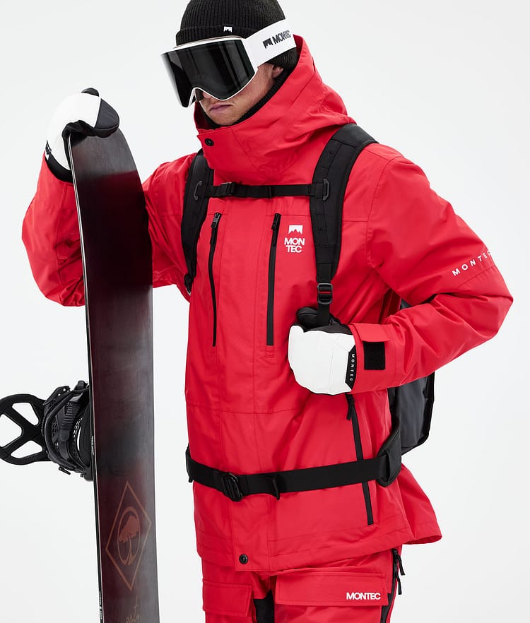 Montec Fawk 21 Chaqueta Snowboard Hombre Red, Imagen 3 de 11