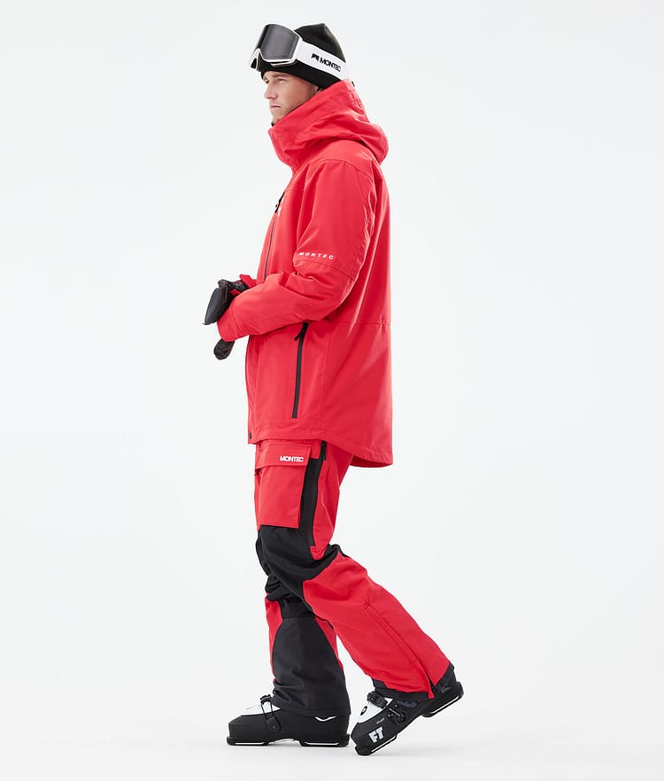 Montec Fawk 21 Lyžařská Bunda Pánské Red, Obrázek 5 z 11