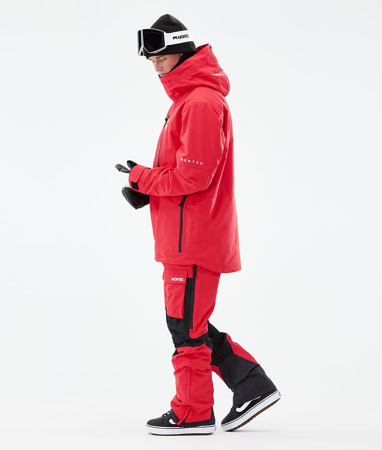 Montec Fawk 21 Chaqueta Snowboard Hombre Red, Imagen 5 de 11