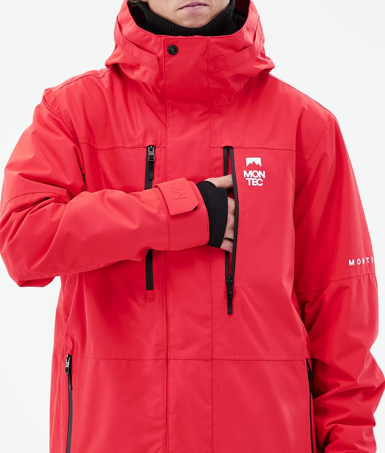 Montec Fawk 21 Chaqueta Snowboard Hombre Red, Imagen 10 de 11