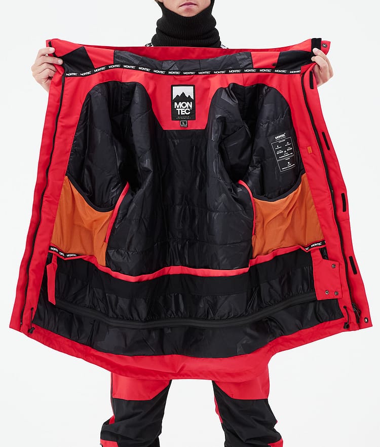 Montec Fawk 21 Chaqueta Snowboard Hombre Red, Imagen 11 de 11