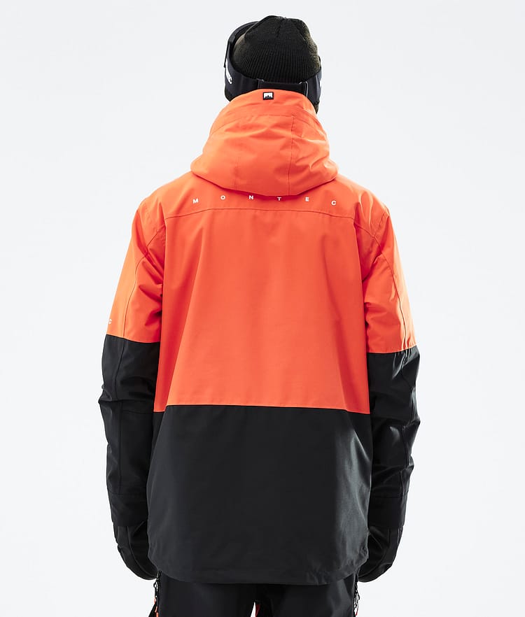 Montec Fawk 21 Lyžařská Bunda Pánské Orange/Black, Obrázek 8 z 11
