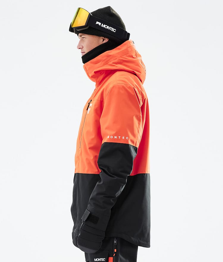 Montec Fawk 21 Chaqueta Snowboard Hombre Orange/Black, Imagen 8 de 12
