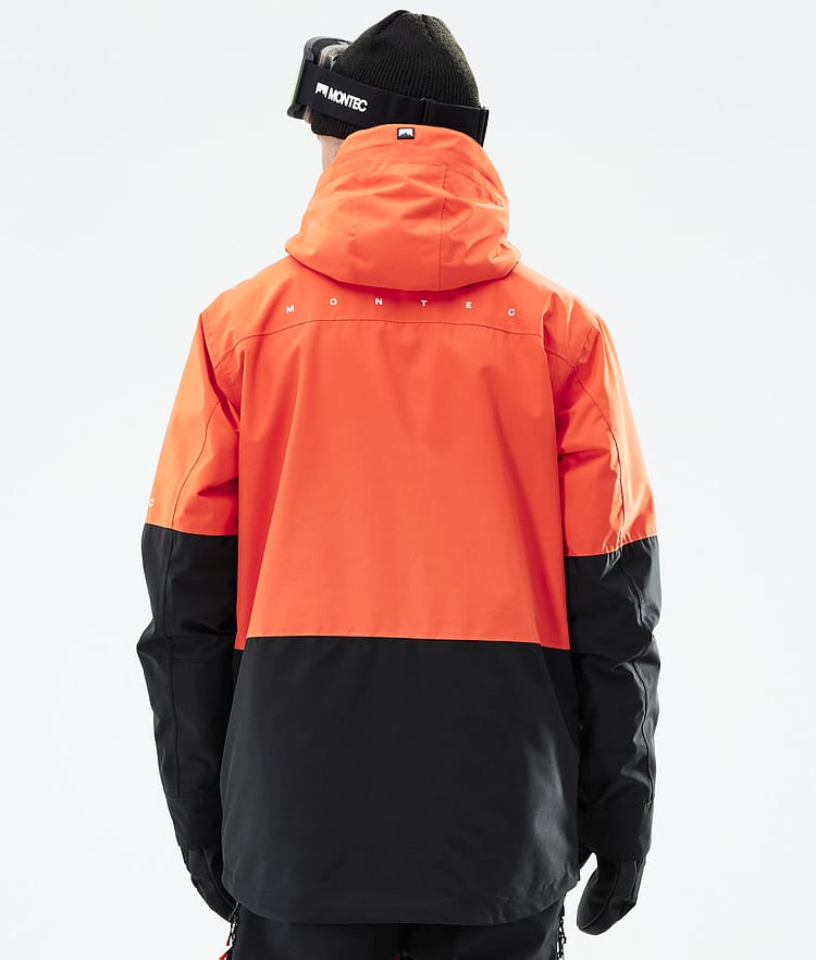 Montec Fawk 21 Chaqueta Snowboard Hombre Orange/Black, Imagen 9 de 12