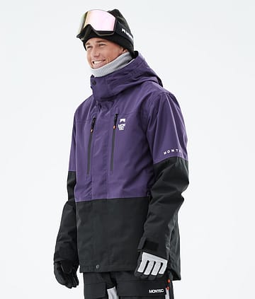 Montec Fawk 21 Bunda na Snowboard Pánské Purple/Black