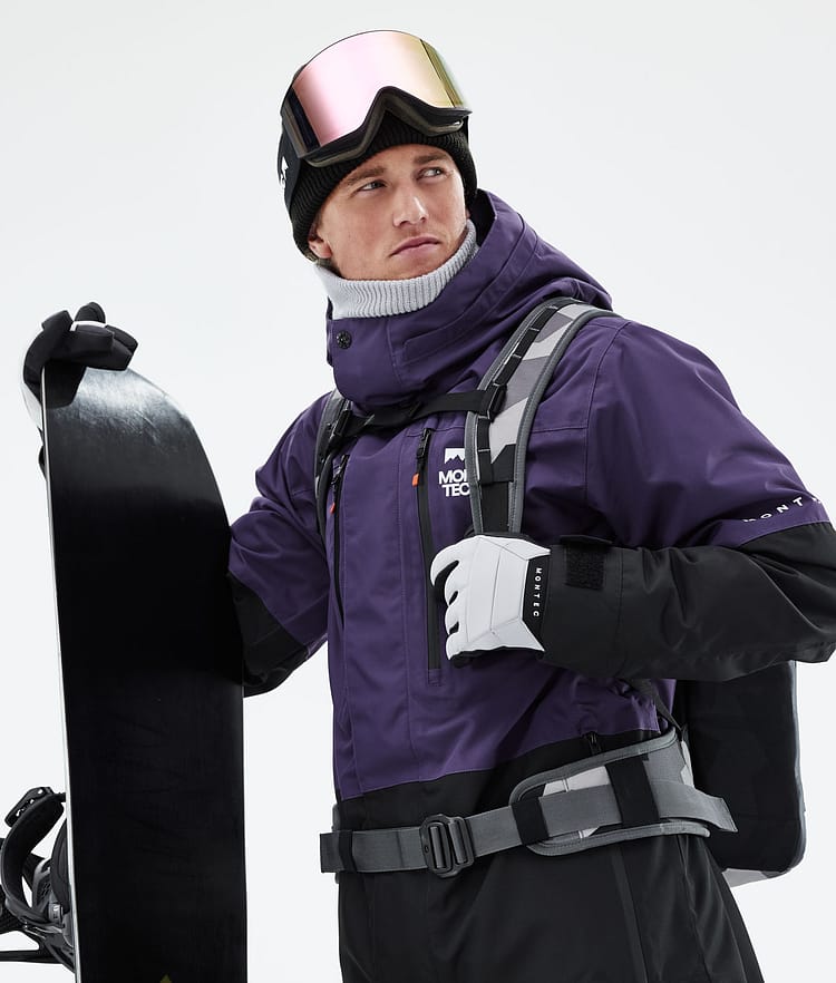 Montec Fawk 21 Chaqueta Snowboard Hombre Purple/Black, Imagen 3 de 12