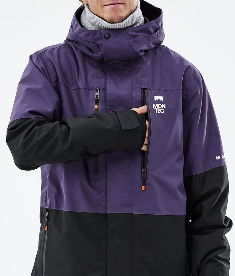 Montec Fawk 21 Lyžařská Bunda Pánské Purple/Black, Obrázek 11 z 12