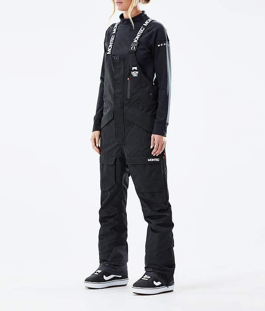 Montec Fawk W 21 Pantaloni Snowboard Donna Black