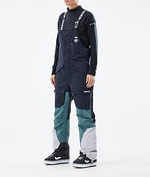 Montec Fawk W 21 Spodnie Snowboardowe Kobiety Marine/Atlantic/Light Grey