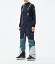 Montec Fawk W 2021 Spodnie Snowboardowe Kobiety Marine/Atlantic/Light Grey