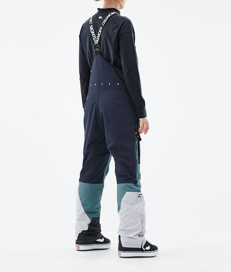 Montec Fawk W 21 Kalhoty na Snowboard Dámské Marine/Atlantic/Light Grey Renewed, Obrázek 3 z 6