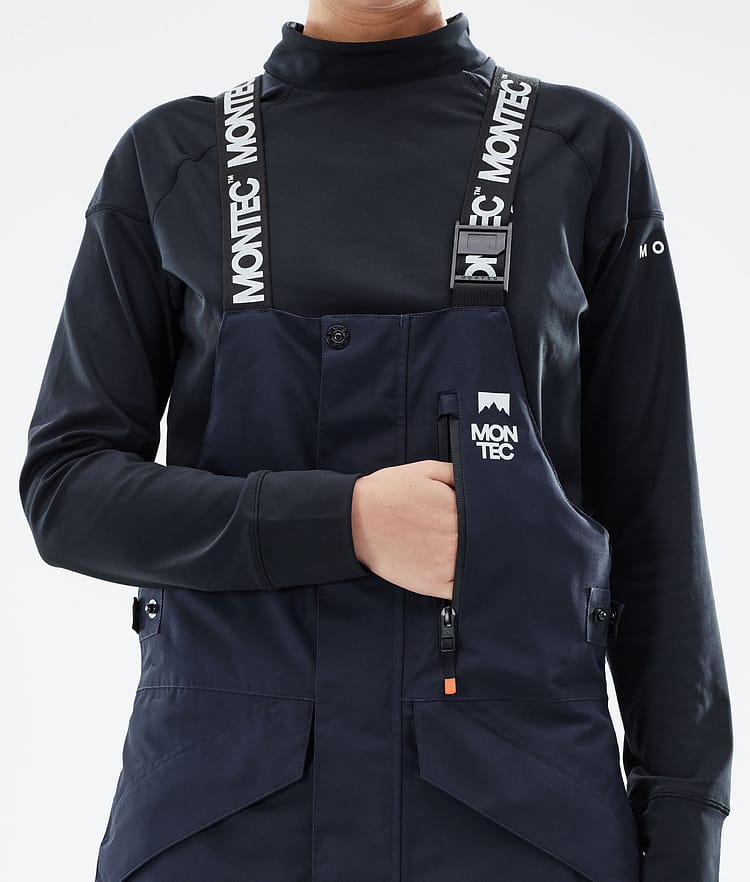 Montec Fawk W 21 Kalhoty na Snowboard Dámské Marine/Atlantic/Light Grey Renewed, Obrázek 5 z 6