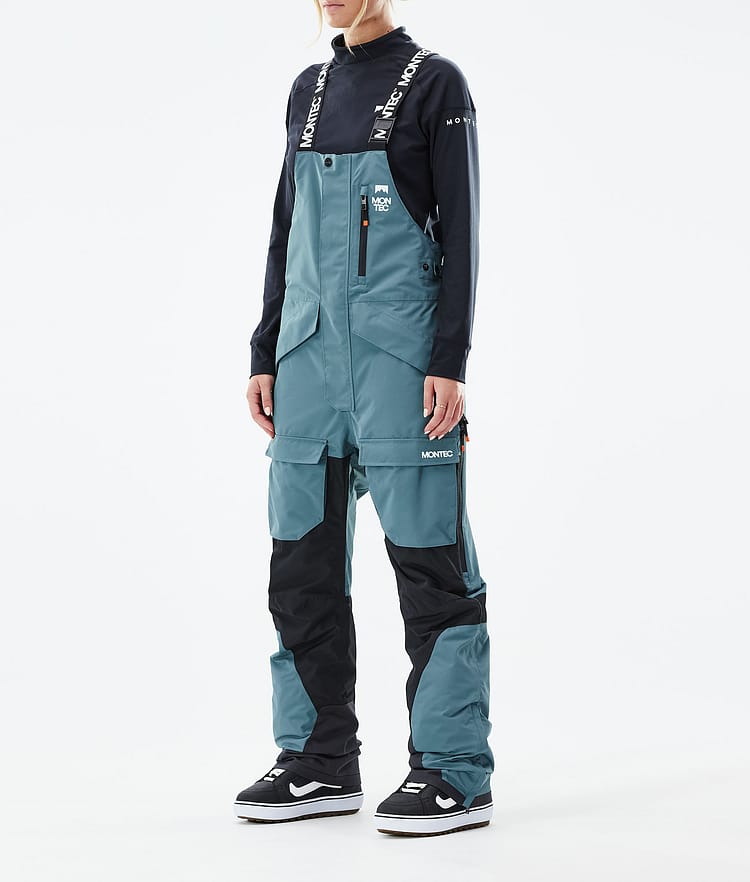 Montec Fawk W 21 Kalhoty na Snowboard Dámské Atlantic/Black Renewed, Obrázek 1 z 6
