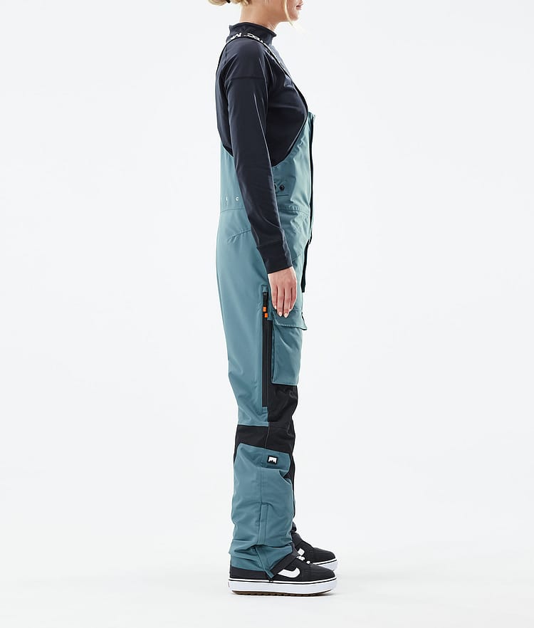Montec Fawk W 21 Kalhoty na Snowboard Dámské Atlantic/Black Renewed, Obrázek 2 z 6