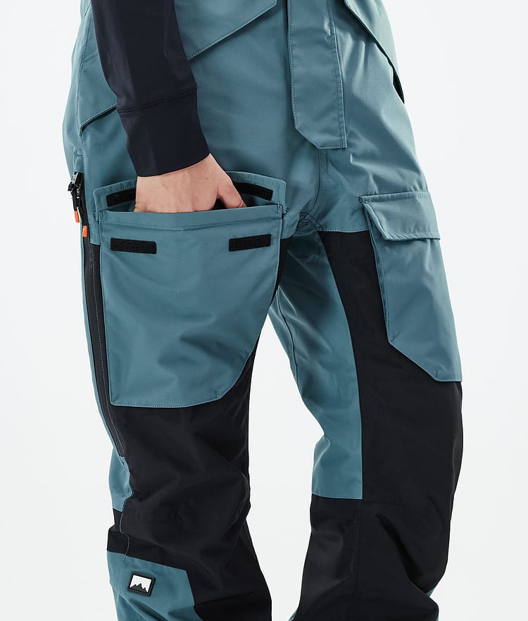 Montec Fawk W 21 Kalhoty na Snowboard Dámské Atlantic/Black Renewed, Obrázek 6 z 6