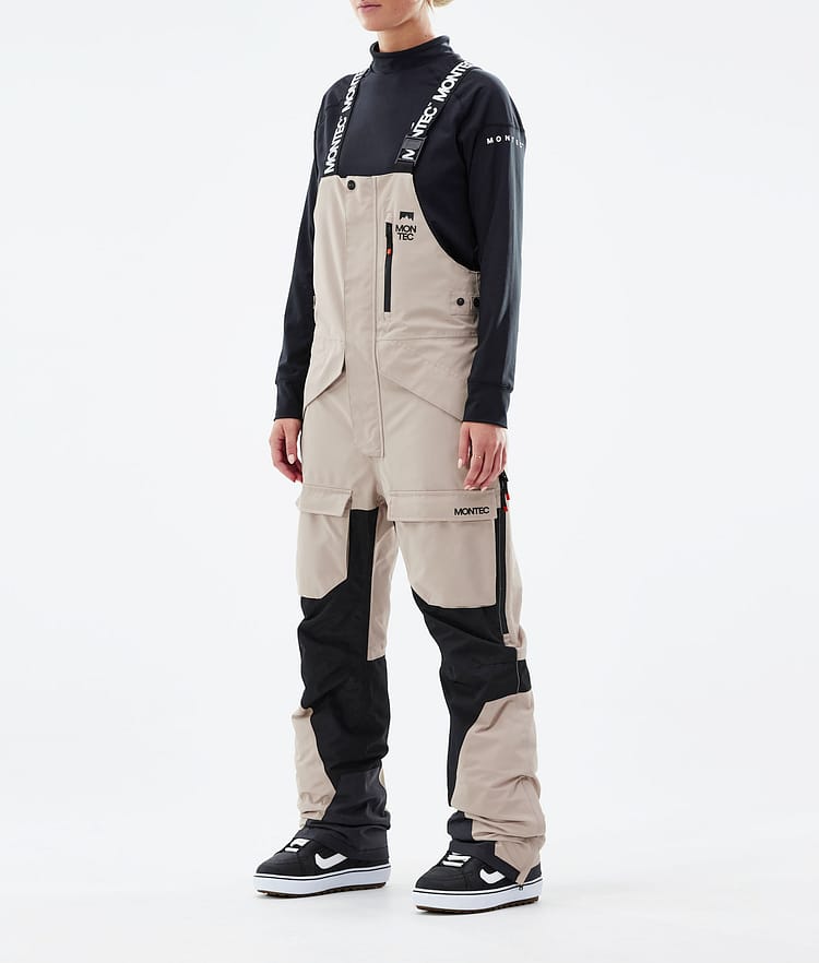 Montec Fawk W 21 Pantalones Snowboard Mujer Sand/Black, Imagen 1 de 6