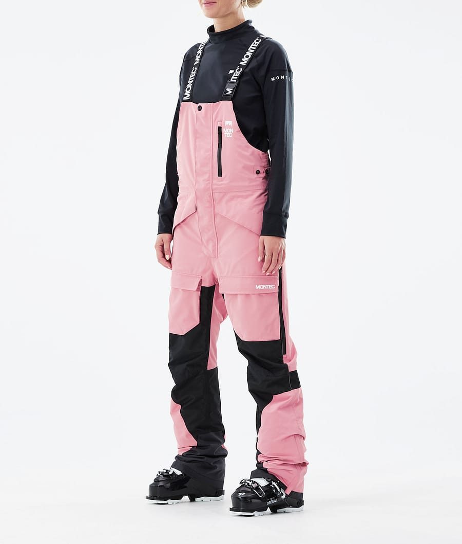 Montec Fawk W Pantalon de Ski Pink/Black