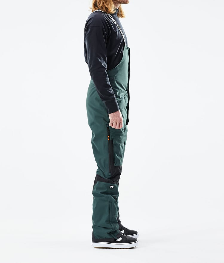 Montec Fawk 21 Kalhoty na Snowboard Pánské Dark Atlantic/Black, Obrázek 2 z 6