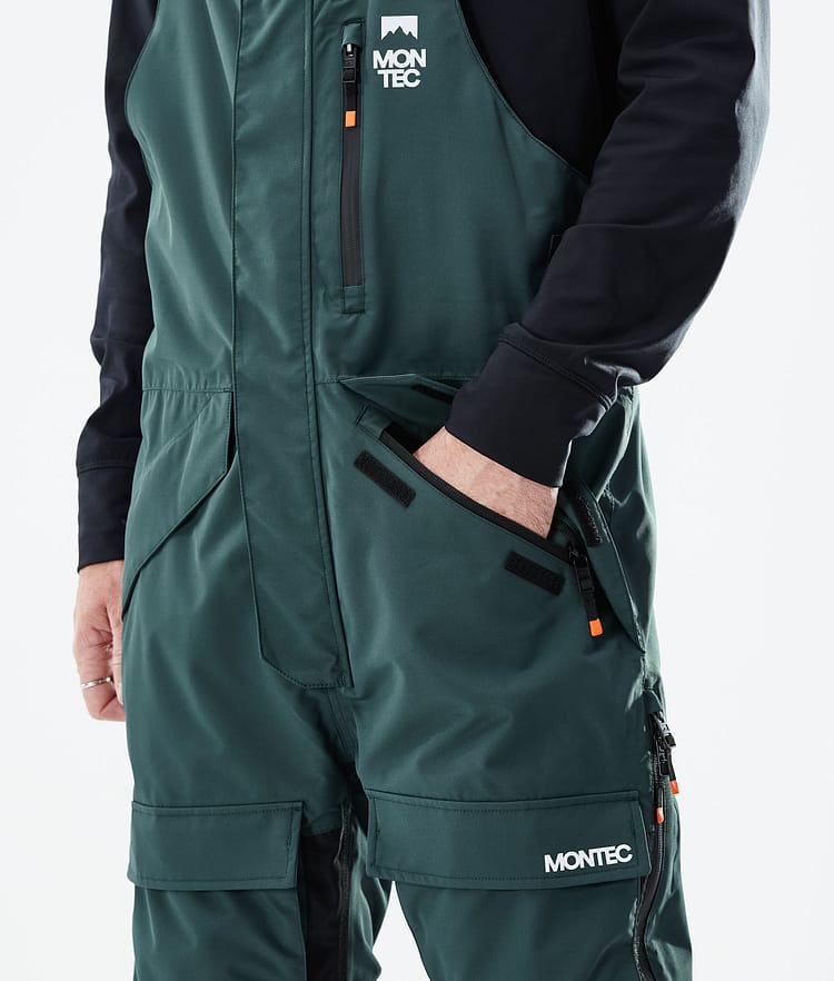 Montec Fawk 21 Kalhoty na Snowboard Pánské Dark Atlantic/Black, Obrázek 4 z 6