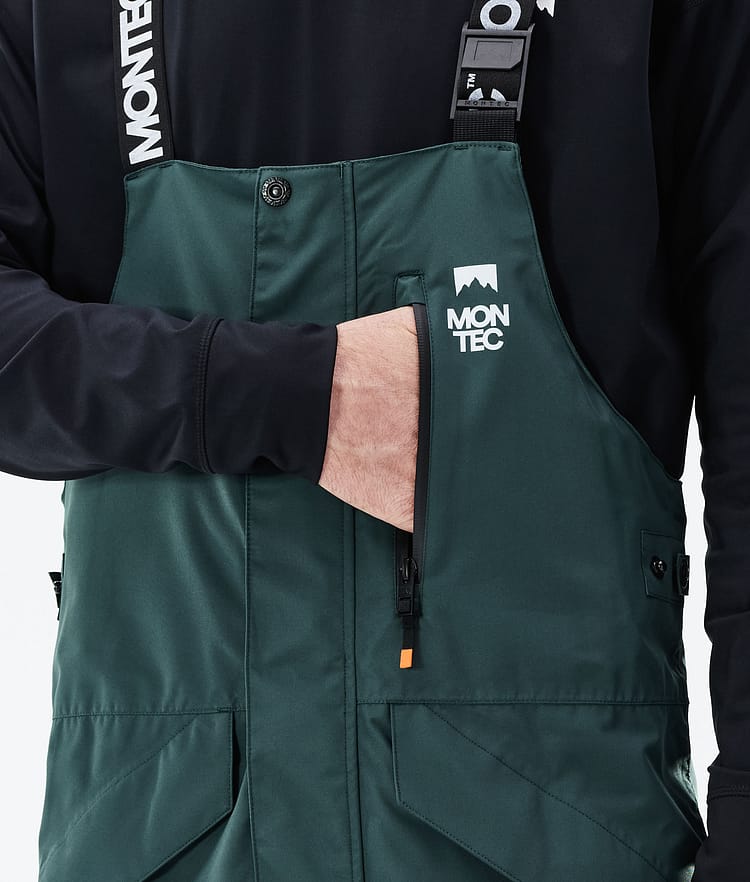 Montec Fawk 21 Kalhoty na Snowboard Pánské Dark Atlantic/Black, Obrázek 5 z 6