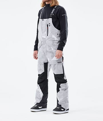 Montec Fawk 21 Kalhoty na Snowboard Pánské Snow Camo/Black