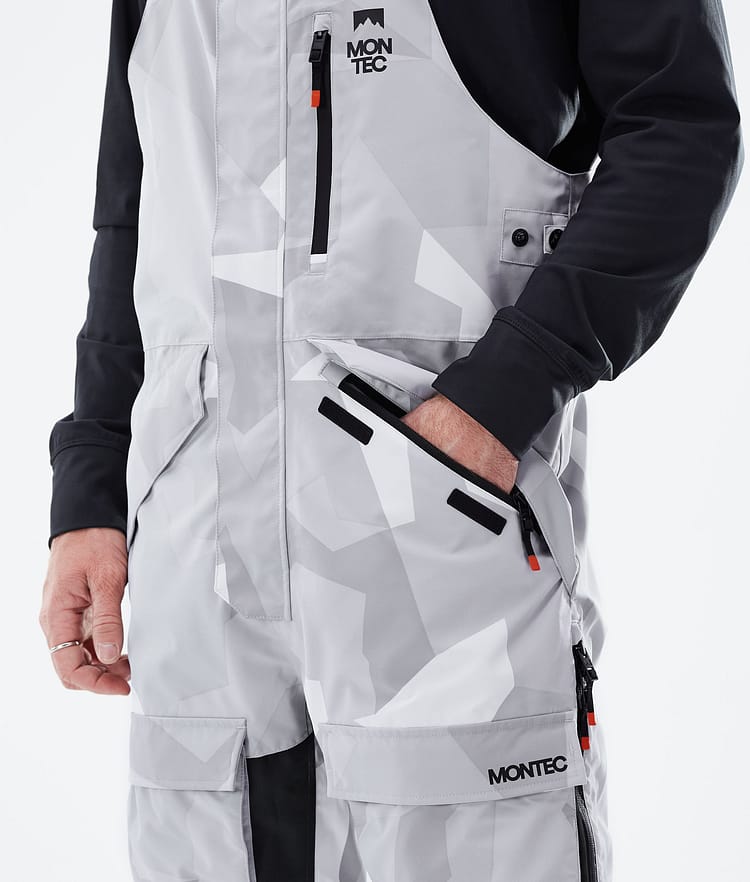 Montec Fawk 21 Spodnie Narciarskie Mężczyźni Snow Camo/Black, Zdjęcie 4 z 6