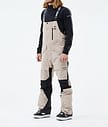 Montec Fawk 2021 Spodnie Snowboardowe Mężczyźni Sand/Black