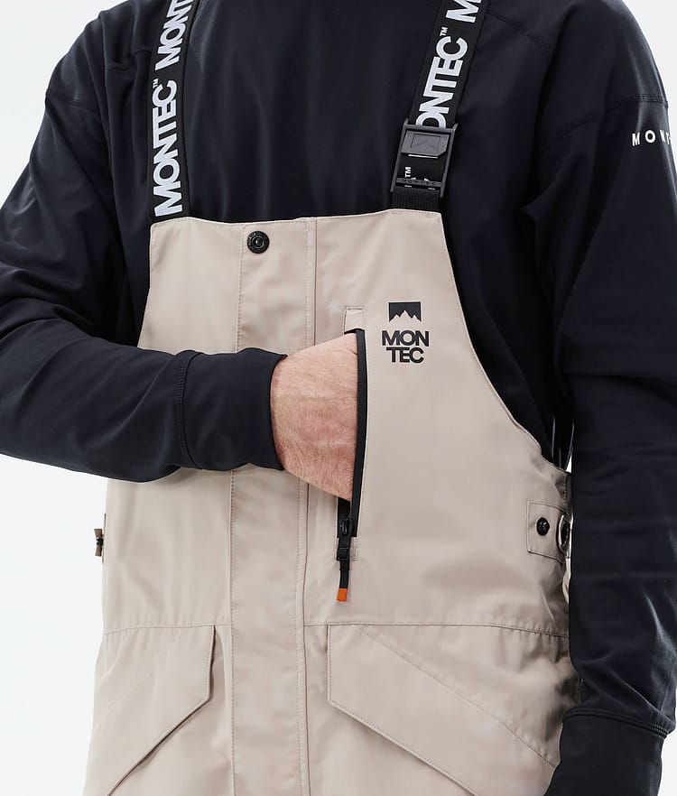 Montec Fawk 2021 Skihose Herren Sand/Black, Bild 5 von 6