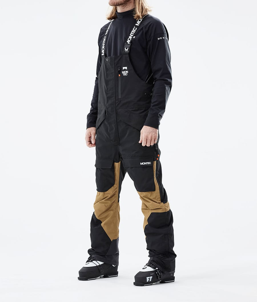 Montec Fawk Pantalon de Ski Black/Gold
