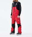 Montec Fawk 2021 Kalhoty na Snowboard Pánské Red/Black