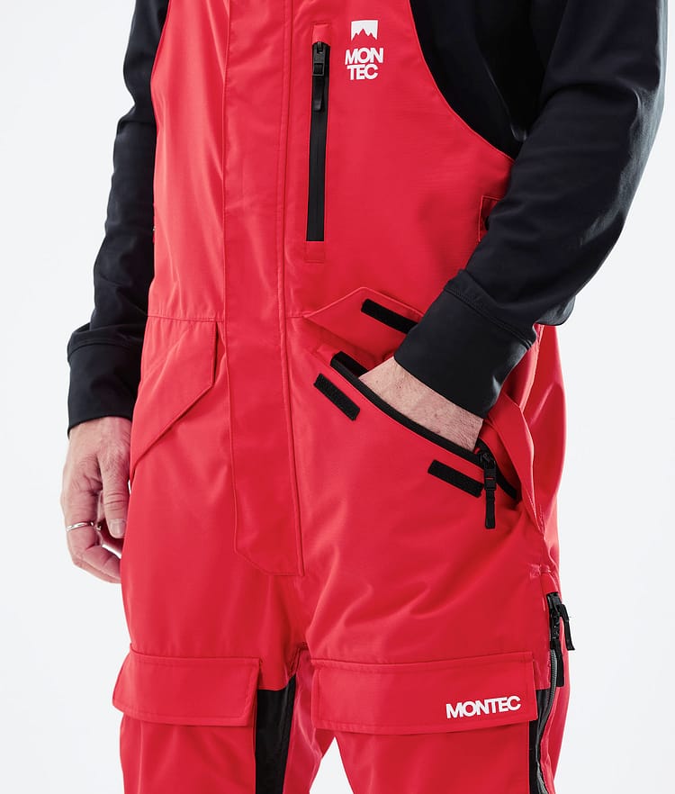 Montec Fawk 21 Pantalones Snowboard Hombre Red/Black, Imagen 4 de 6