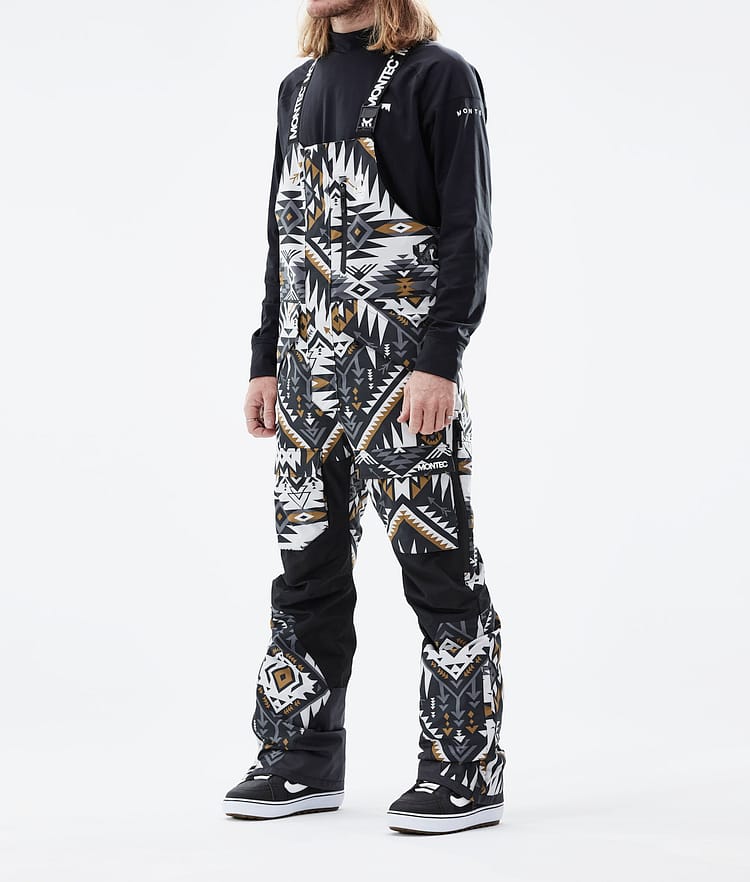 Montec Fawk 2021 Pantalon de Snowboard Homme Komber Gold/Black, Image 1 sur 6