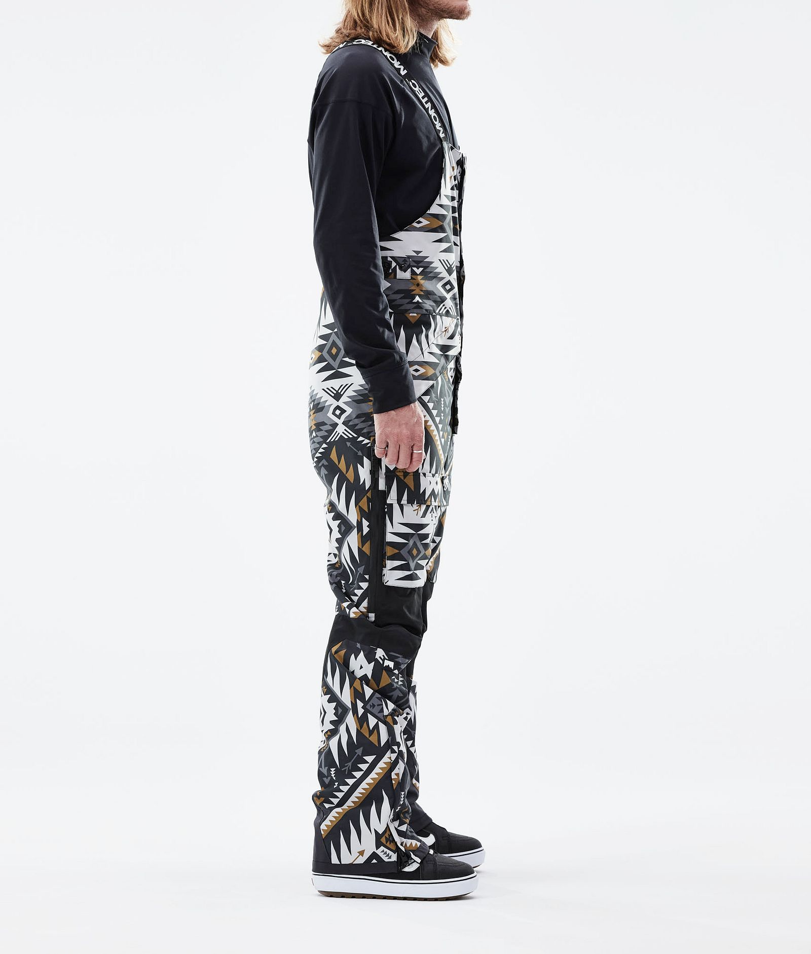 Montec Fawk 2021 Pantalon de Snowboard Homme Komber Gold/Black, Image 2 sur 6
