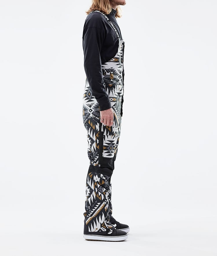 Montec Fawk 2021 Pantalon de Snowboard Homme Komber Gold/Black, Image 2 sur 6