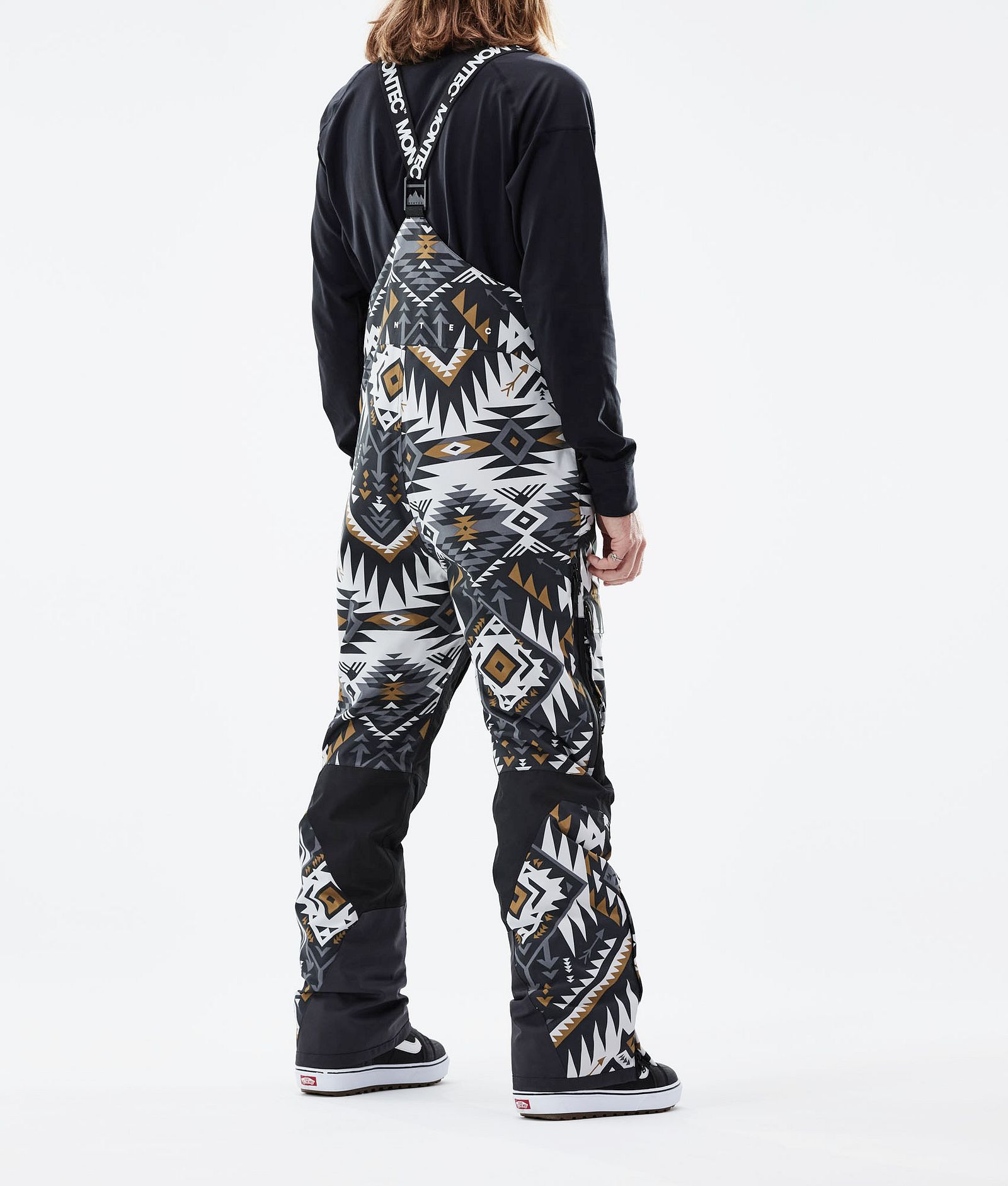 Montec Fawk 2021 Pantalon de Snowboard Homme Komber Gold/Black, Image 3 sur 6