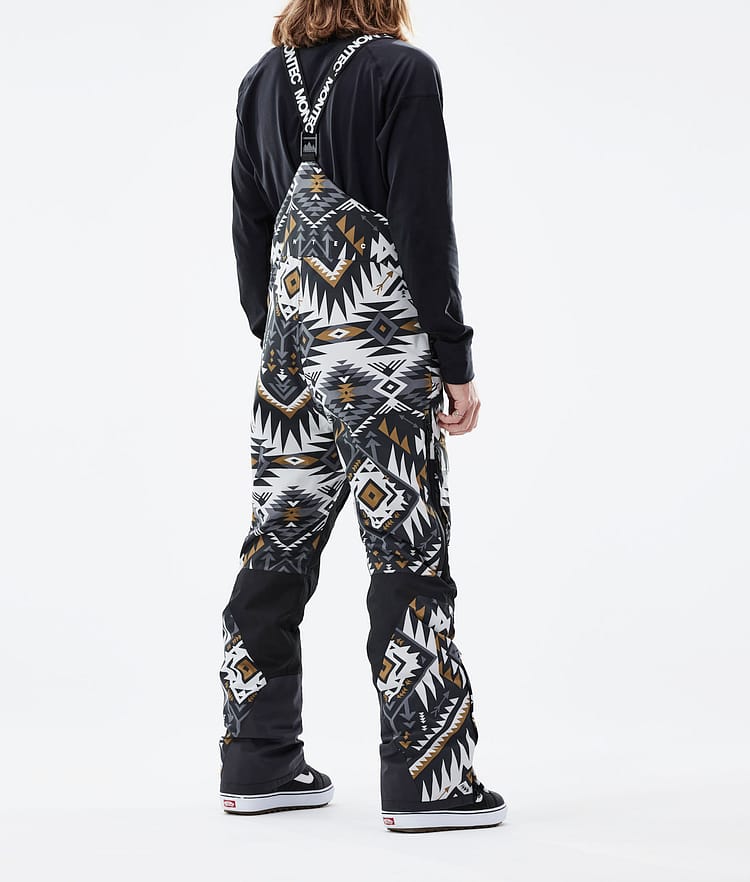 Montec Fawk 2021 Pantalon de Snowboard Homme Komber Gold/Black, Image 3 sur 6