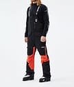 Montec Fawk 2021 Spodnie Narciarskie Mężczyźni Black/Orange