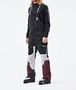 Montec Fawk 2021 Pantalon de Ski Homme Black/Light Grey/Burgundy