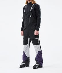 Montec Fawk 21 Spodnie Narciarskie Mężczyźni Black/Light Grey/Purple
