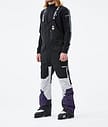 Montec Fawk 2021 Lyžařské Kalhoty Pánské Black/Light Grey/Purple