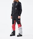 Montec Fawk 2021 Spodnie Narciarskie Mężczyźni Black/Coral/LightGrey