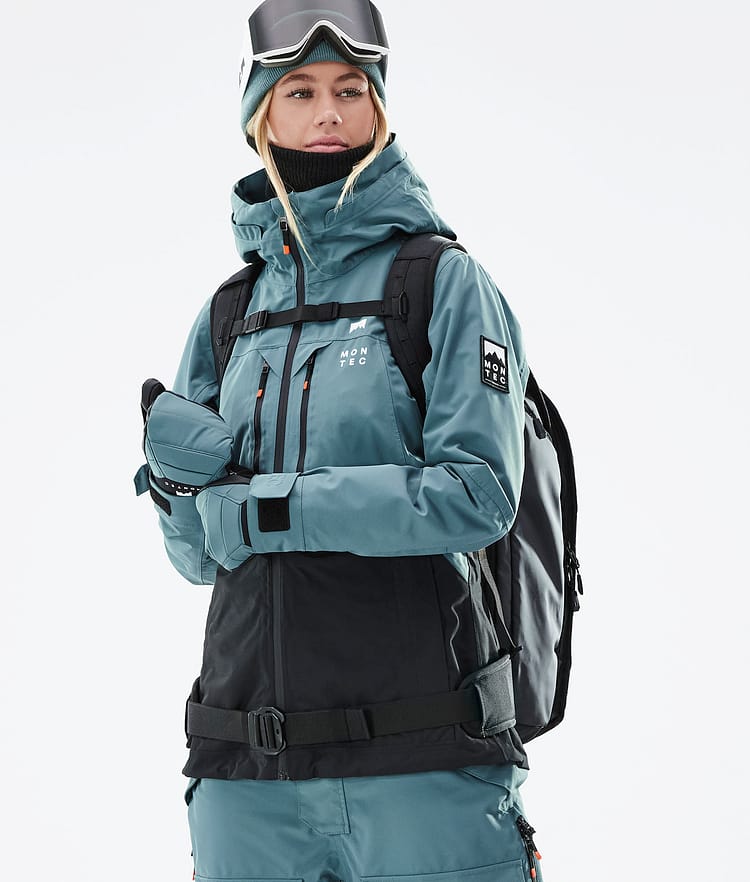 Montec Moss W 21 Bunda na Snowboard Dámské Atlantic/Black Renewed, Obrázek 2 z 12