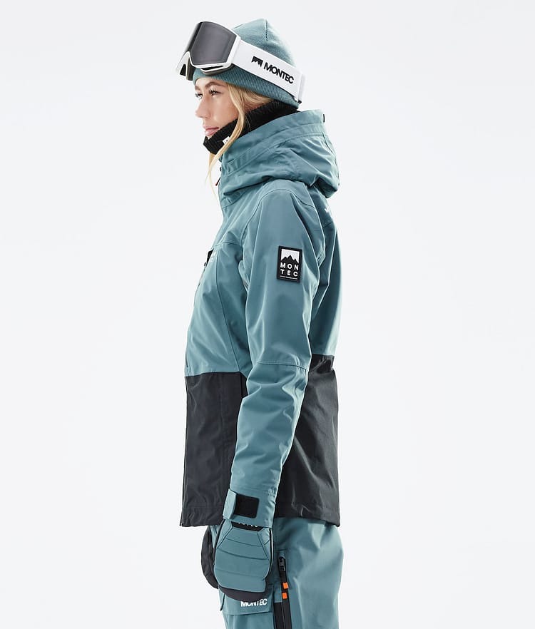 Montec Moss W 21 Bunda na Snowboard Dámské Atlantic/Black Renewed, Obrázek 8 z 12