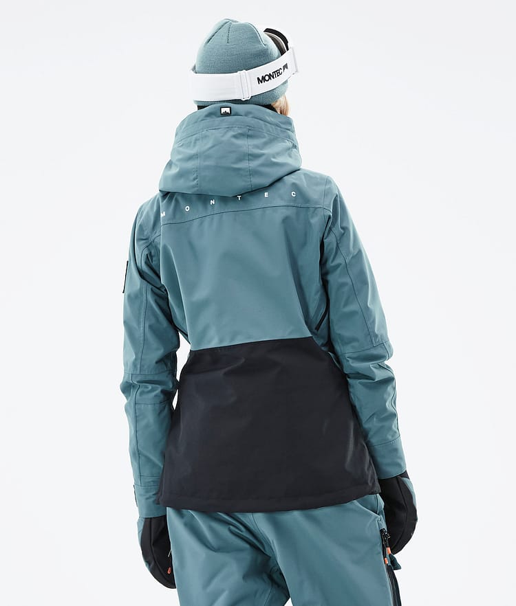 Montec Moss W 21 Bunda na Snowboard Dámské Atlantic/Black Renewed, Obrázek 9 z 12