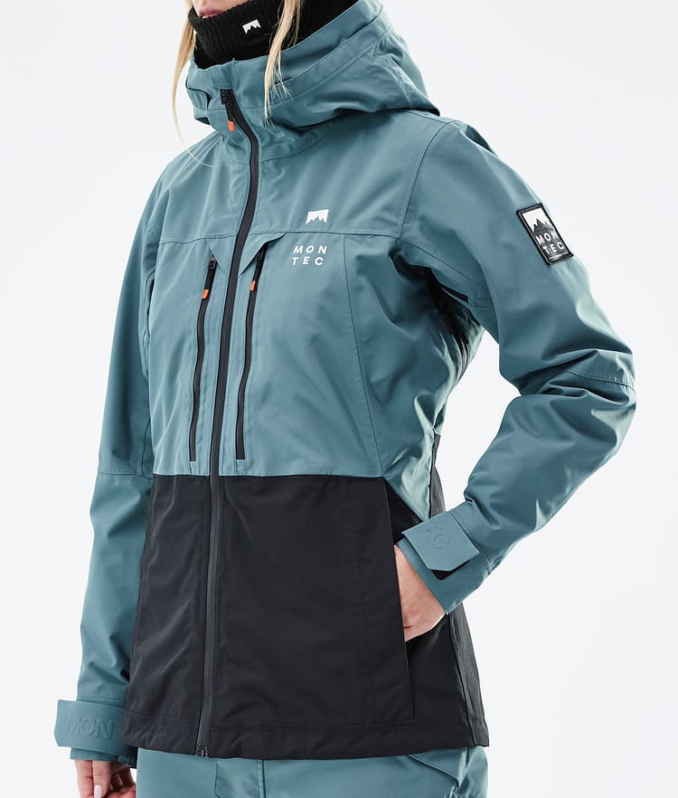 Montec Moss W 21 Bunda na Snowboard Dámské Atlantic/Black Renewed, Obrázek 10 z 12