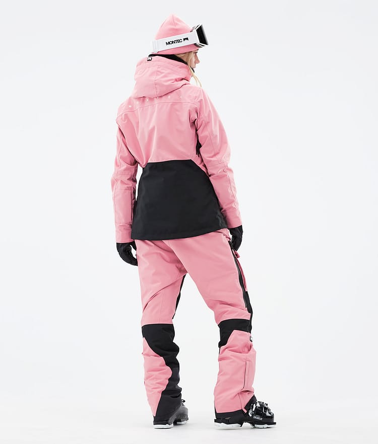 Montec Moss W 21 Lyžařská Bunda Dámské Pink/Black, Obrázek 7 z 12